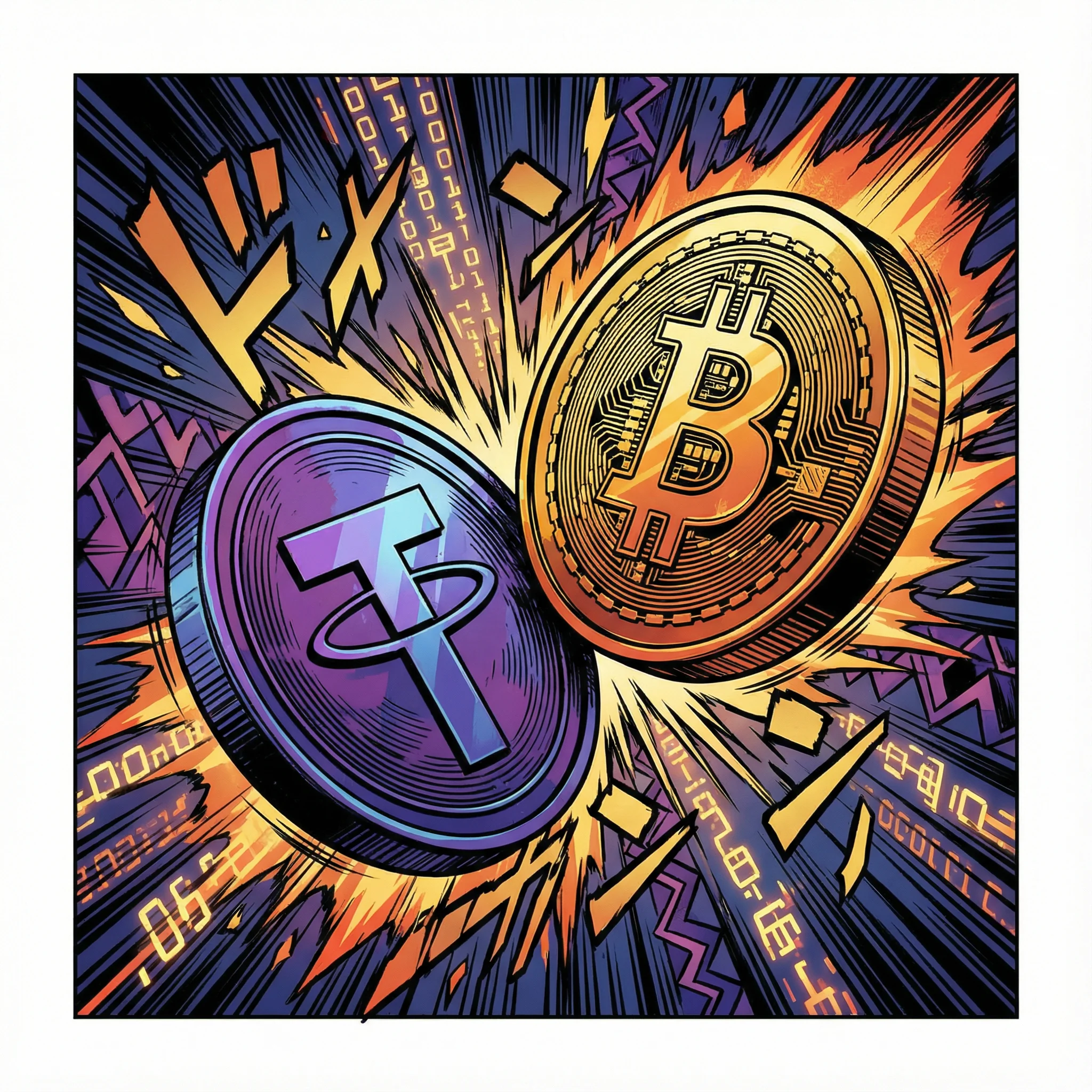 Criptomonedas Bitcoin y USDT en Lotería Navidad